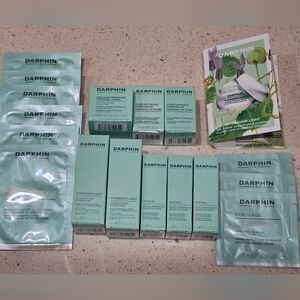 Darphin Skincare Lot of 18 Intral Hydraskin Cream Balm Oil Elixir Cleansing Balm